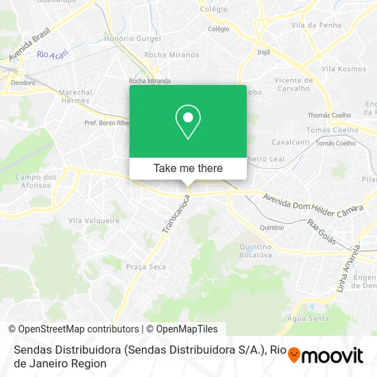 Sendas Distribuidora (Sendas Distribuidora S / A.) map