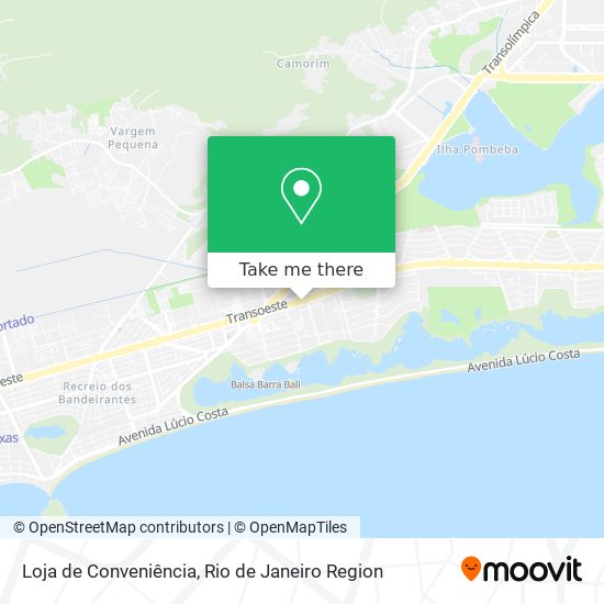 Loja de Conveniência map