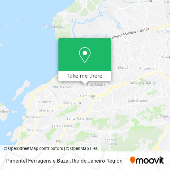 Pimentel Ferragens e Bazar map