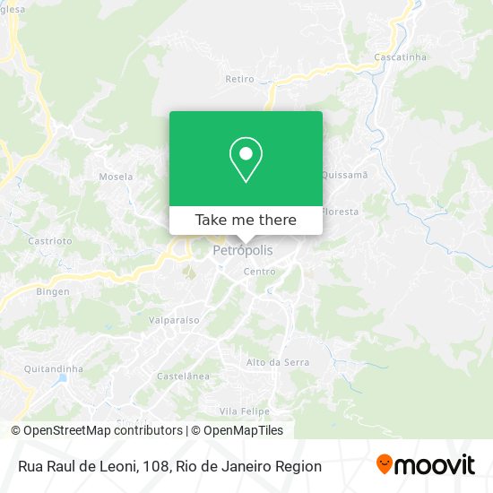 Rua Raul de Leoni, 108 map