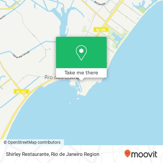 Shirley Restaurante map