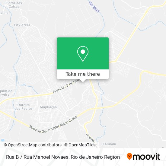 Rua B / Rua Manoel Novaes map