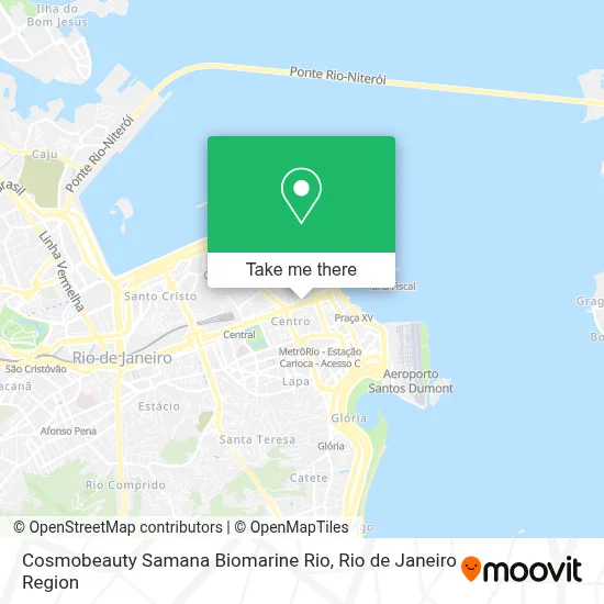 Cosmobeauty Samana Biomarine Rio map