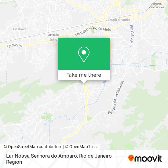 Lar Nossa Senhora do Amparo map