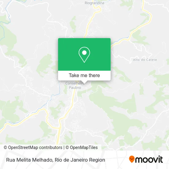 Rua Melita Melhado map