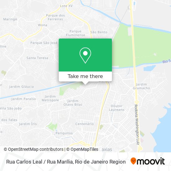 Rua Carlos Leal / Rua Marília map