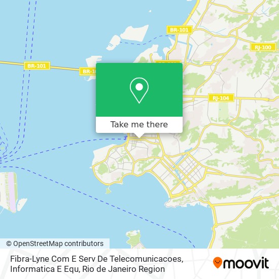 Fibra-Lyne Com E Serv De Telecomunicacoes, Informatica E Equ map