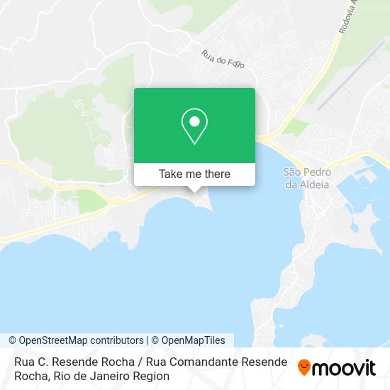 Rua C. Resende Rocha / Rua Comandante Resende Rocha map