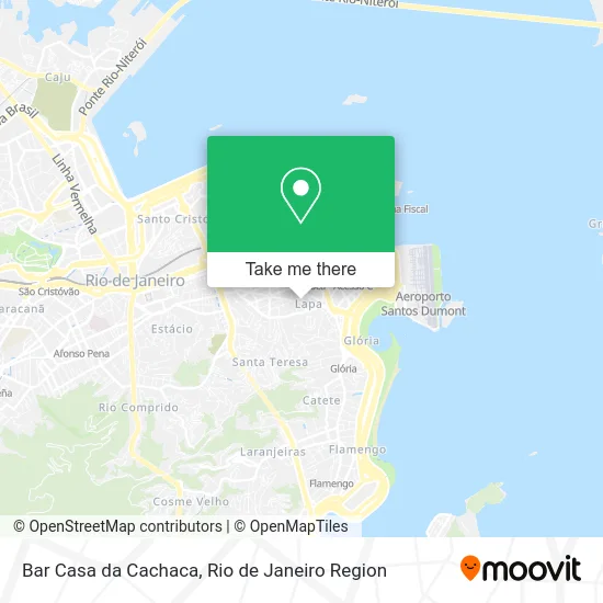 Bar Casa da Cachaca map