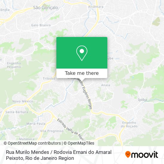 Rua Murilo Mendes / Rodovia Ernani do Amaral Peixoto map
