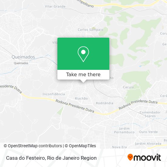 Casa do Festeiro map