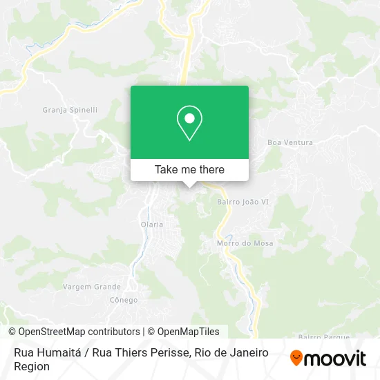 Rua Humaitá / Rua Thiers Perisse map