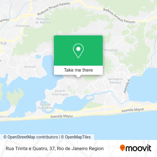 Rua Trinta e Quatro, 37 map