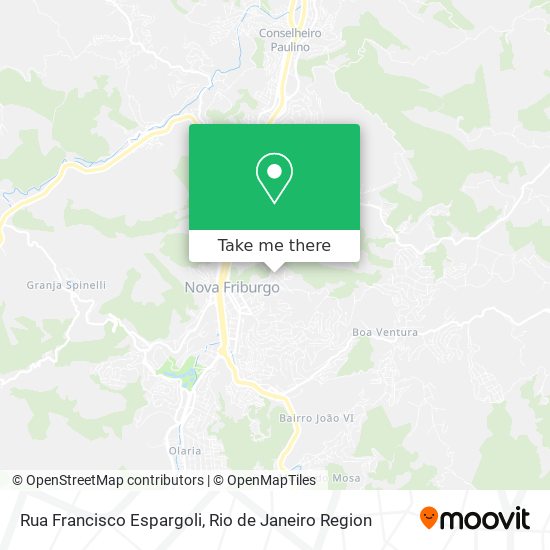 Rua Francisco Espargoli map