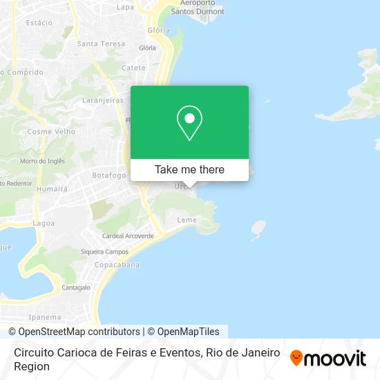 Circuito Carioca de Feiras e Eventos map