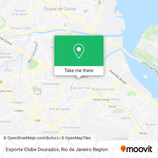 Esporte Clube Dourados map