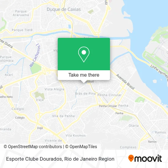 Esporte Clube Dourados map
