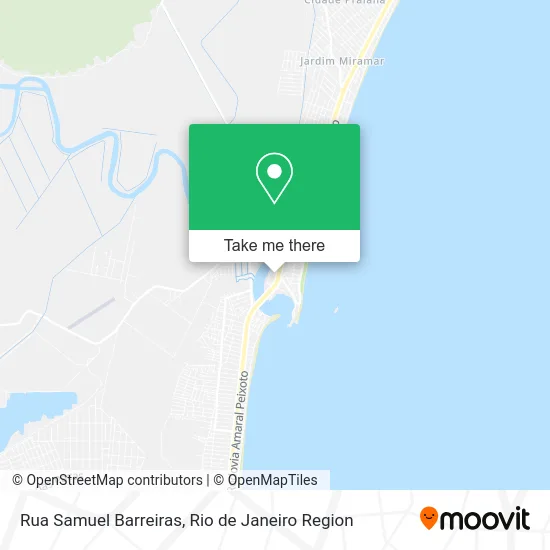 Rua Samuel Barreiras map