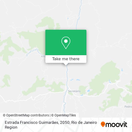 Estrada Francisco Guimarães, 2050 map