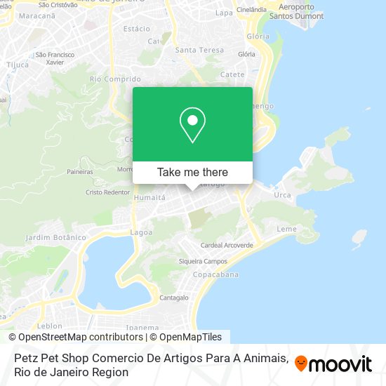 Mapa Petz Pet Shop Comercio De Artigos Para A Animais