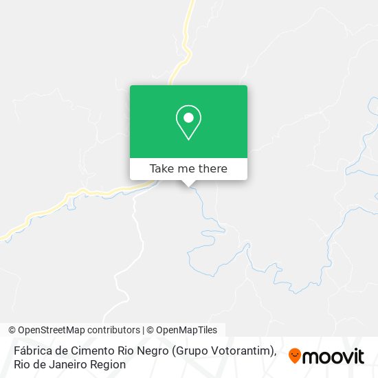 Fábrica de Cimento Rio Negro (Grupo Votorantim) map