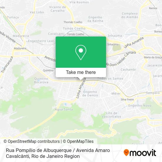Rua Pompílio de Albuquerque / Avenida Amaro Cavalcânti map