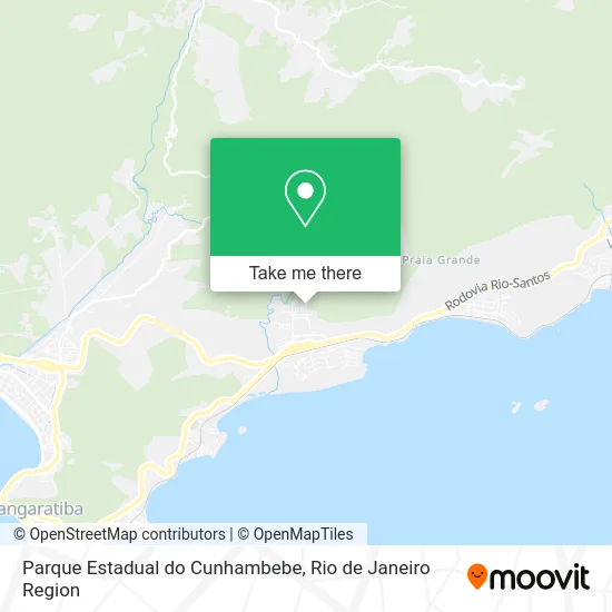 Parque Estadual do Cunhambebe map