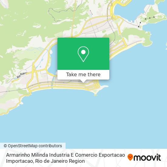 Mapa Armarinho Milinda Industria E Comercio Exportacao Importacao