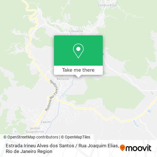 Estrada Irineu Alves dos Santos / Rua Joaquim Elias map
