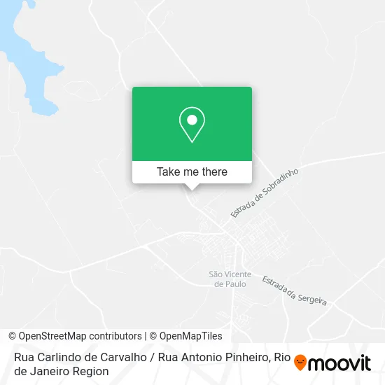 Rua Carlindo de Carvalho / Rua Antonio Pinheiro map