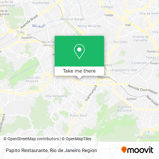 Papito Restaurante map