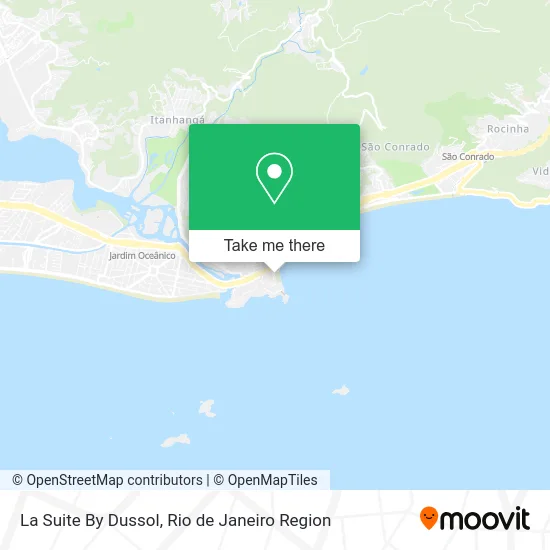 La Suite By Dussol map