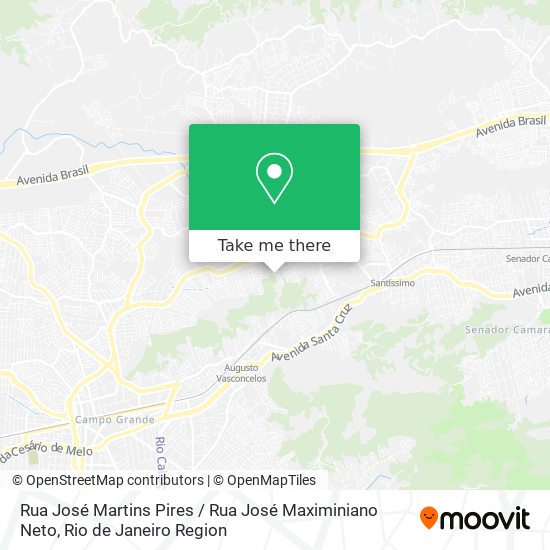 Rua José Martins Pires / Rua José Maximiniano Neto map