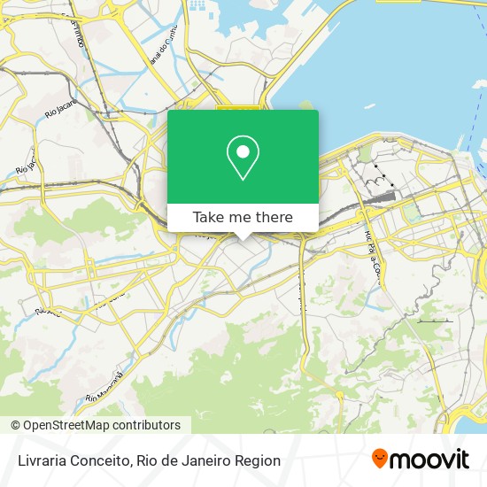 Mapa Livraria Conceito