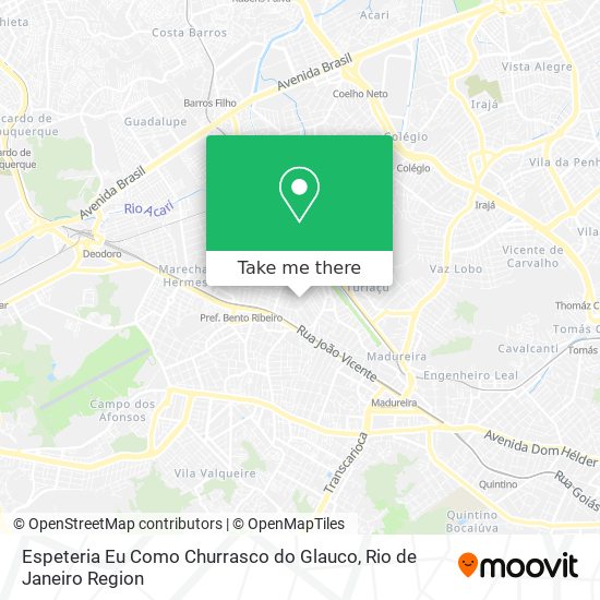 Espeteria Eu Como Churrasco do Glauco map