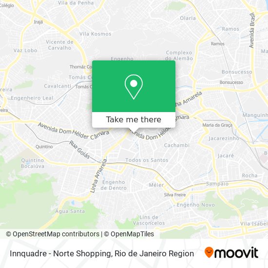 Innquadre - Norte Shopping map