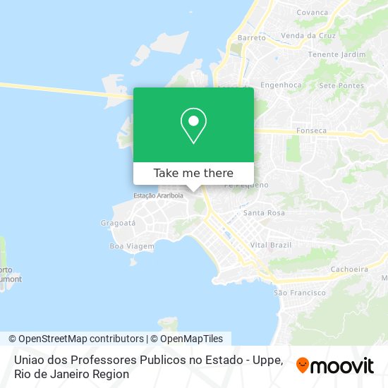 Uniao dos Professores Publicos no Estado - Uppe map