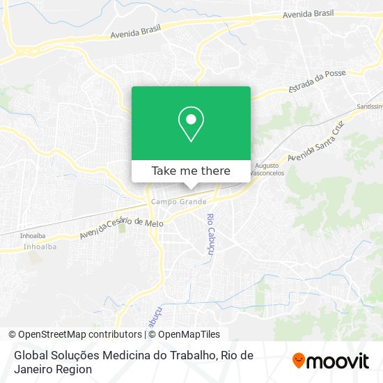 Global Soluções Medicina do Trabalho map