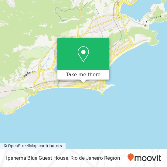 Ipanema Blue Guest House map