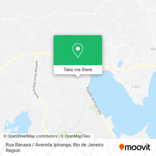 Rua Bacaxa / Avenida Ipiranga map