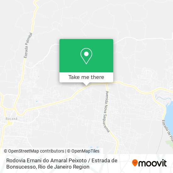 Rodovia Ernani do Amaral Peixoto / Estrada de Bonsucesso map