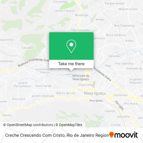 Creche Crescendo Com Cristo map
