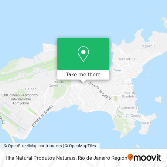 Ilha Natural Produtos Naturais map