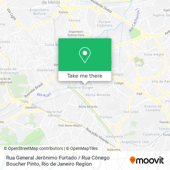 Rua General Jerônimo Furtado / Rua Cônego Boucher Pinto map