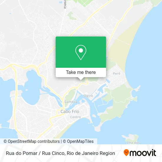 Rua do Pomar / Rua Cinco map