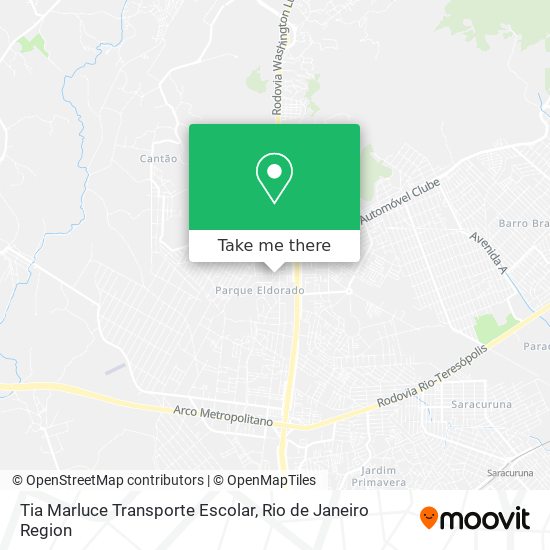 Mapa Tia Marluce Transporte Escolar