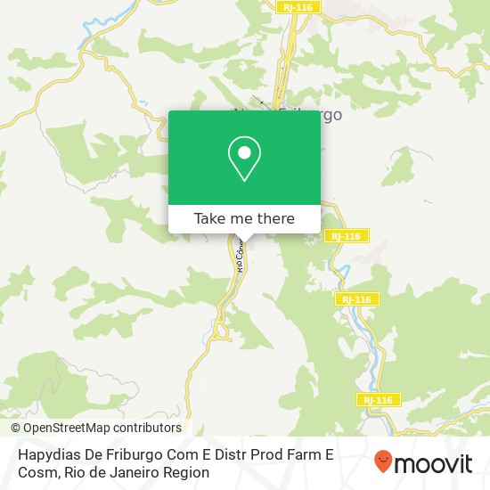 Hapydias De Friburgo Com E Distr Prod Farm E Cosm map