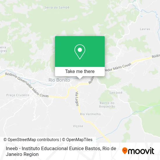 Ineeb - Instituto Educacional Eunice Bastos map
