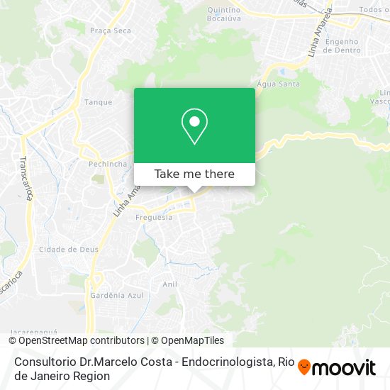 Consultorio Dr.Marcelo Costa - Endocrinologista map