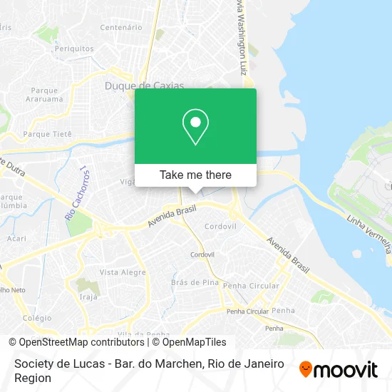 Society de Lucas - Bar. do Marchen map